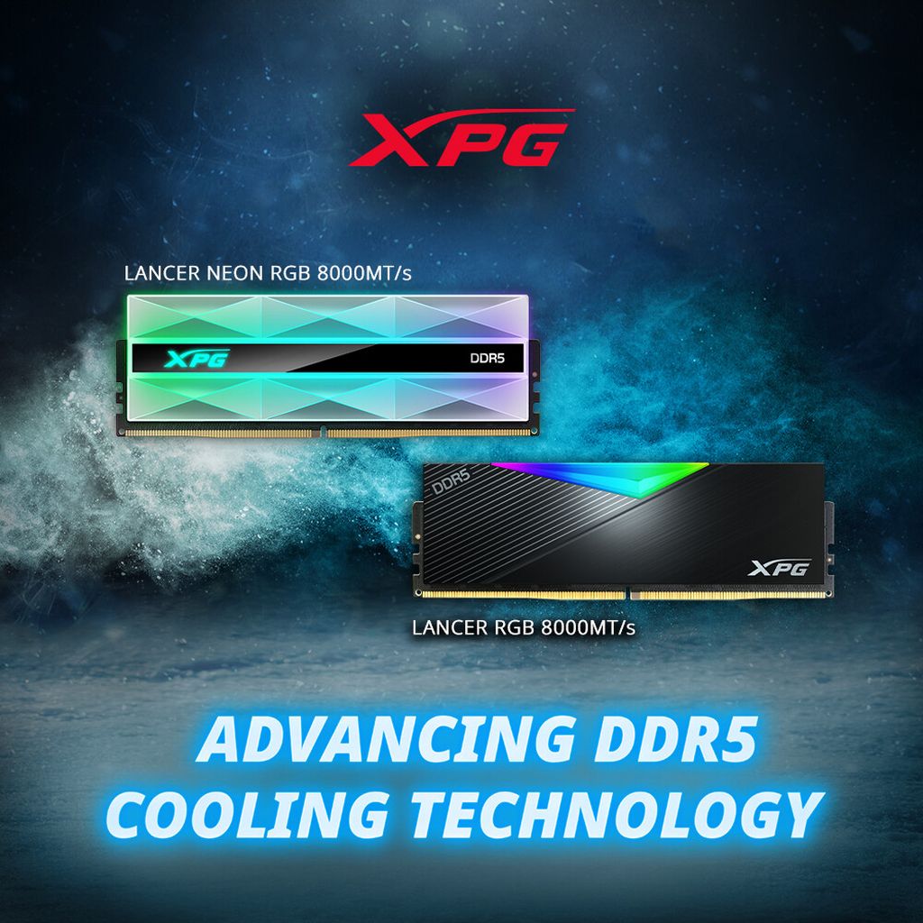 超频 8000 MT/s 以上而来，威刚 XPG 将推热涂层技术的 DDR5 内存：散热效率提高 10%